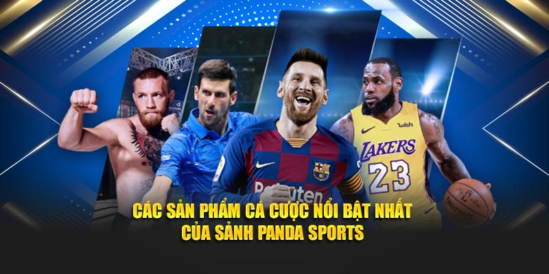 Các sản phẩm cá cược nổi bật nhất của sảnh Panda Sports